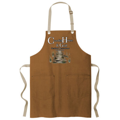 Apron - Canvas Full Length Two Pocket Apron Thumbnail