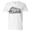 Unisex Softstyle® V-Neck T-Shirt Thumbnail